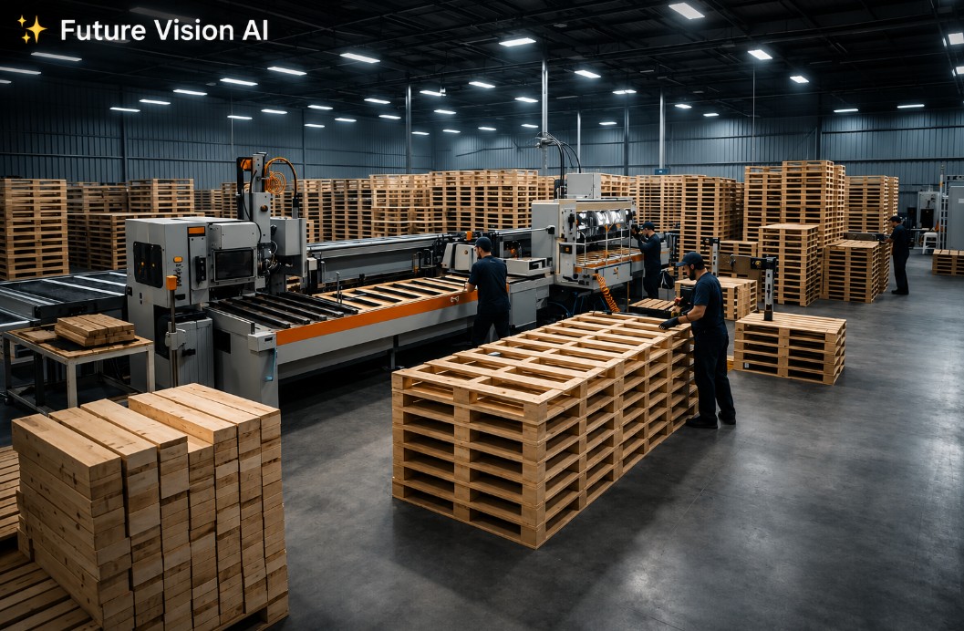 Wide view of Woodage manufacturing unit in Sundar Estate