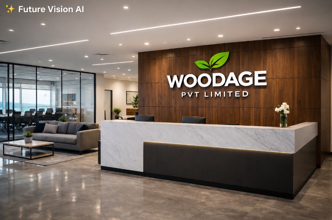 Woodage Pvt Limited corporate office reception